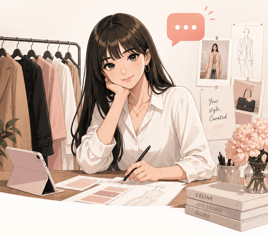 Modernista premium styling illustration